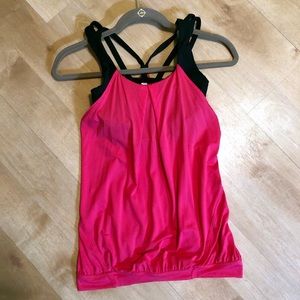 Lululemon pink tank